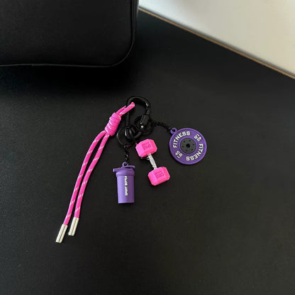 Fitness Keychain for Gym Lovers Premium