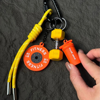 Fitness Keychain for Gym Lovers Premium
