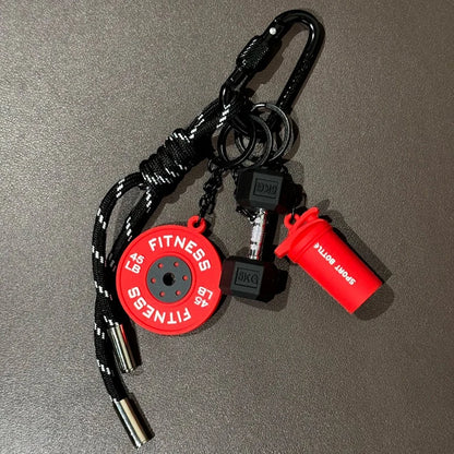 Fitness Keychain for Gym Lovers Premium