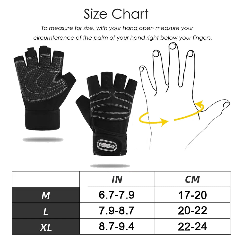premium weightlifting gloves with wrist support