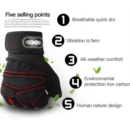 premium weightlifting gloves with wrist support
