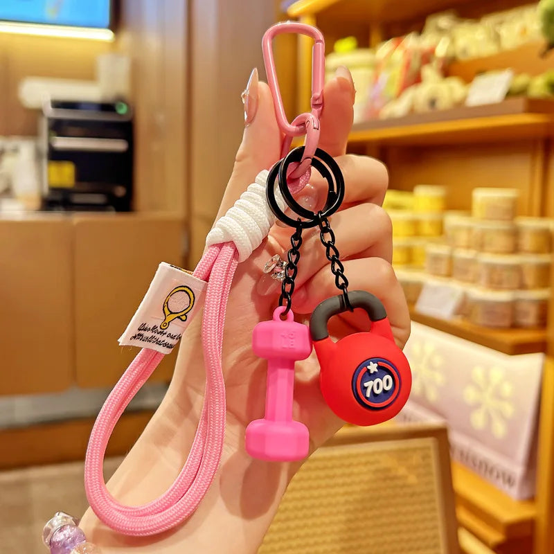 Fitness Keychain for Gym Lovers Premium