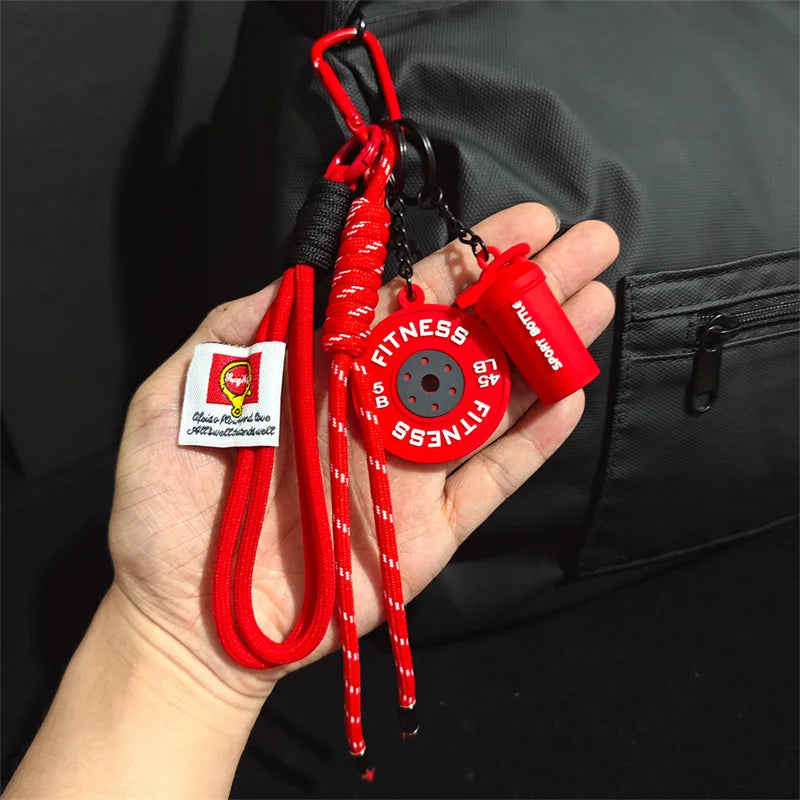 Fitness Keychain for Gym Lovers Premium