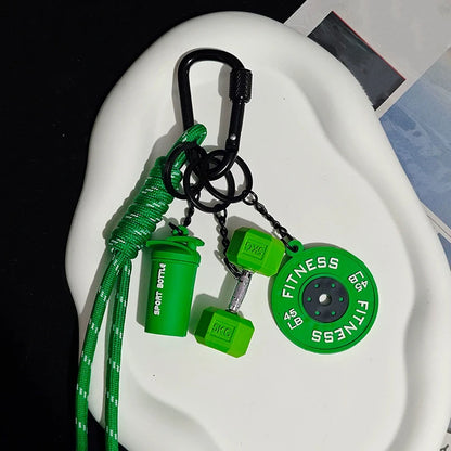 Fitness Keychain for Gym Lovers Premium