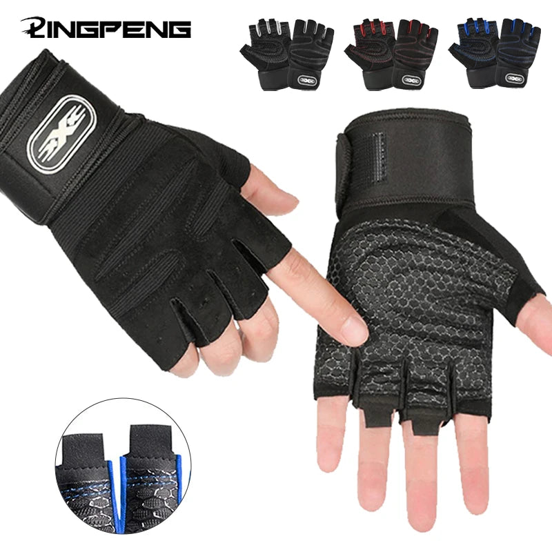 premium weightlifting gloves with wrist support