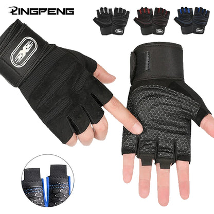 premium weightlifting gloves with wrist support