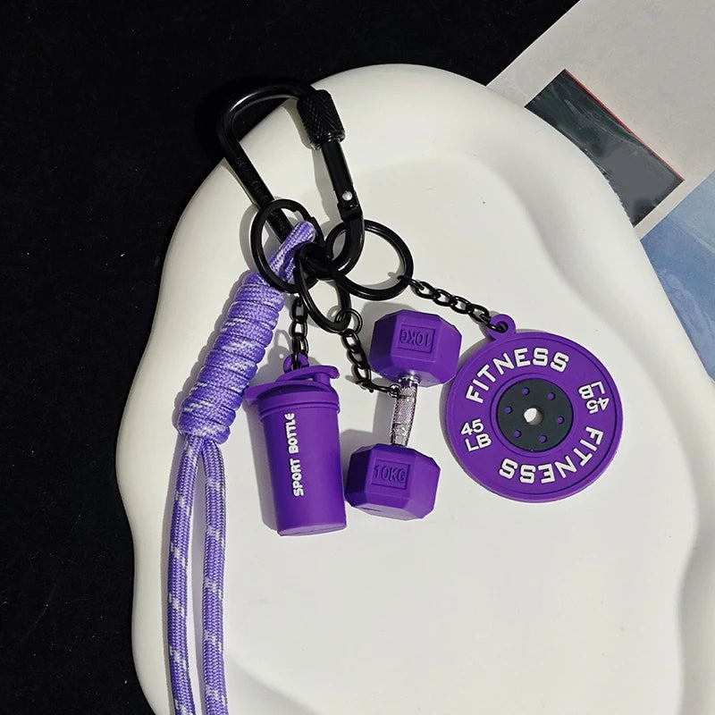 Fitness Keychain for Gym Lovers Premium