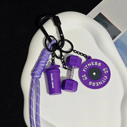 Fitness Keychain for Gym Lovers Premium