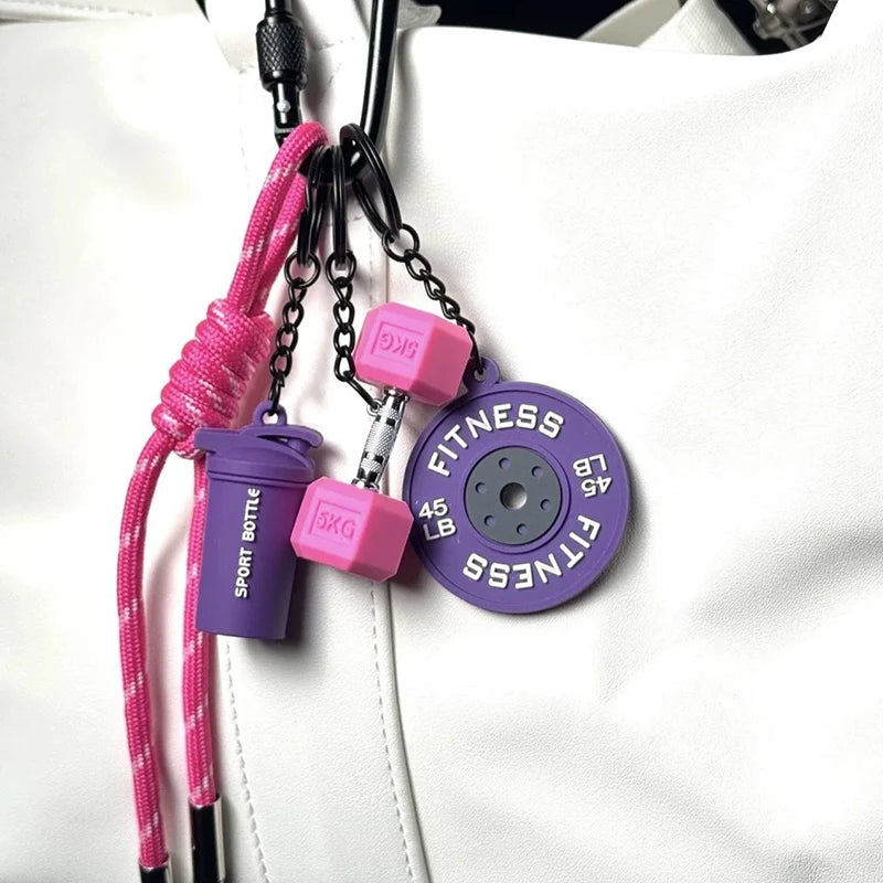 Fitness Keychain for Gym Lovers Premium