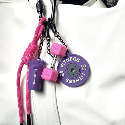 Fitness Keychain for Gym Lovers Premium