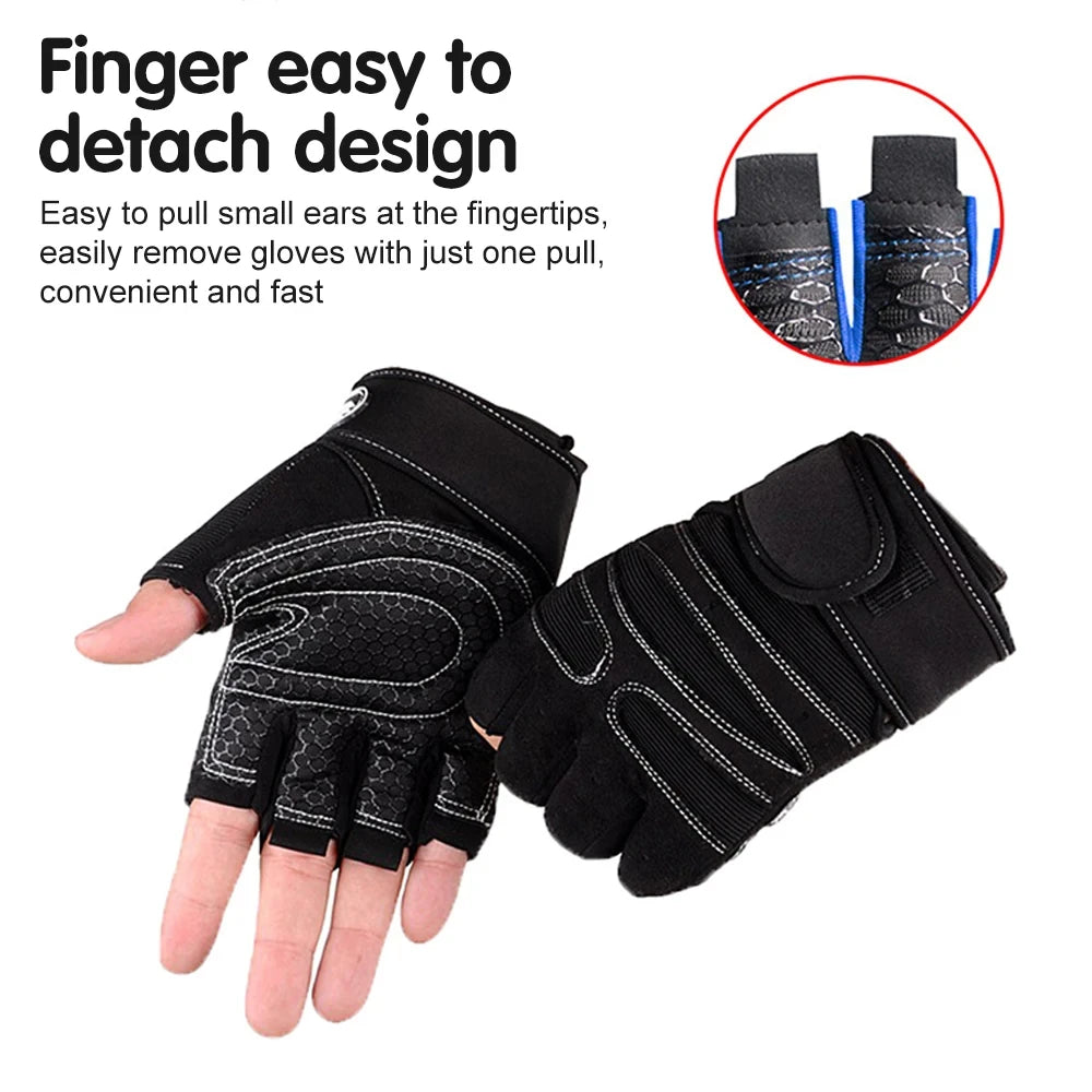 premium weightlifting gloves with wrist support