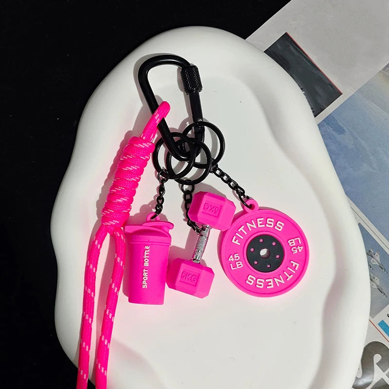 Fitness Keychain for Gym Lovers Premium