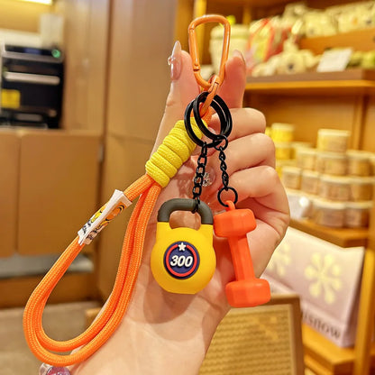 Fitness Keychain for Gym Lovers Premium