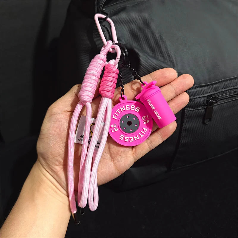 Fitness Keychain for Gym Lovers Premium