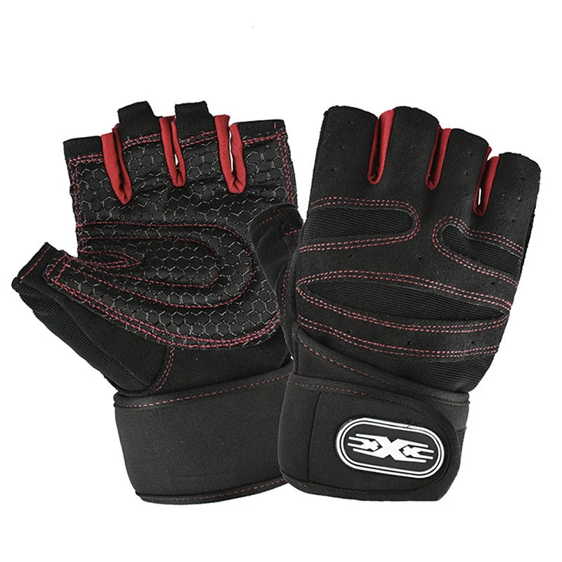 premium weightlifting gloves with wrist support
