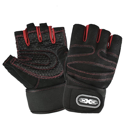 premium weightlifting gloves with wrist support