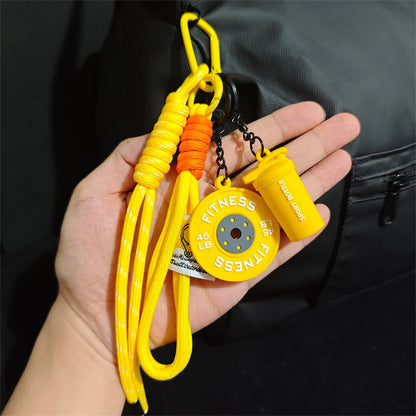 Fitness Keychain for Gym Lovers Premium