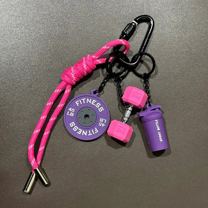 Fitness Keychain for Gym Lovers Premium
