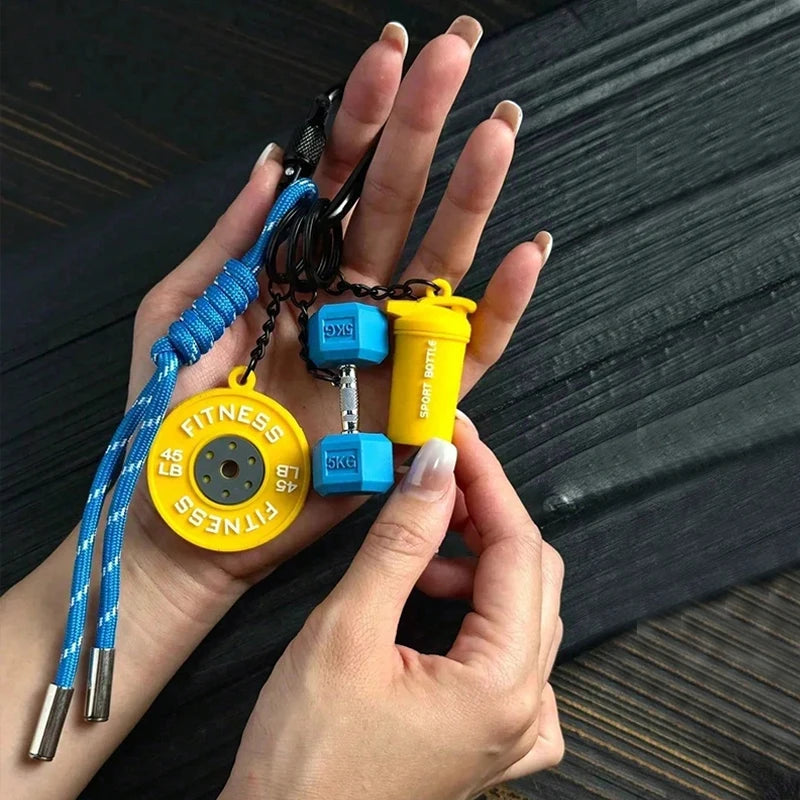 Fitness Keychain for Gym Lovers Premium