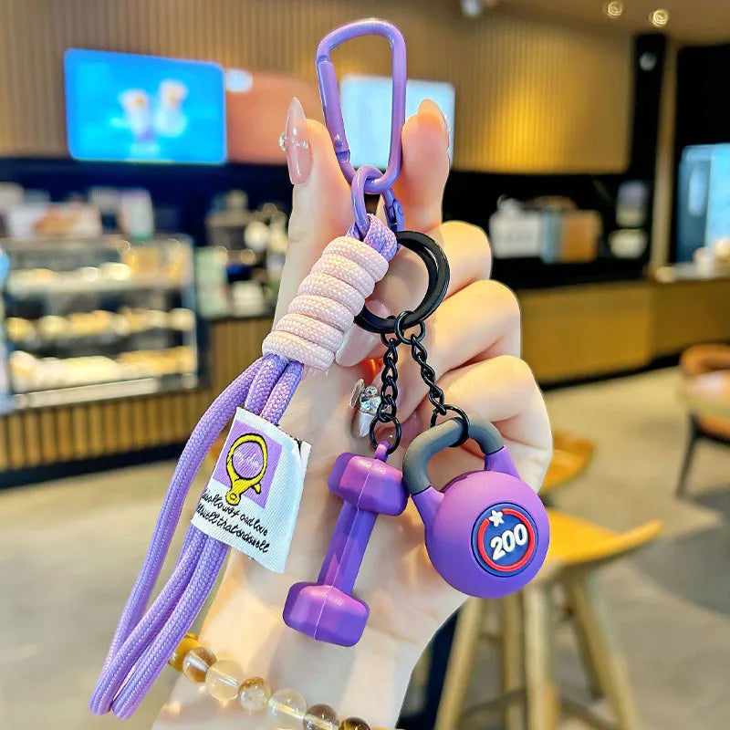 Fitness Keychain for Gym Lovers Premium