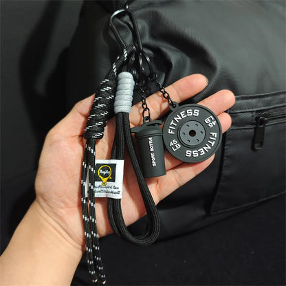 Fitness Keychain for Gym Lovers Premium