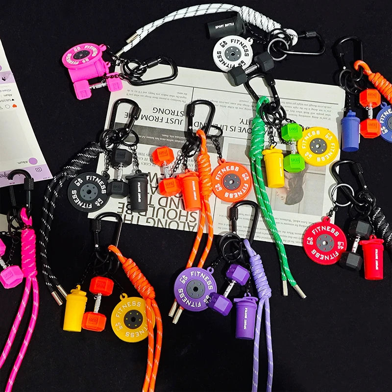 Fitness Keychain for Gym Lovers Premium