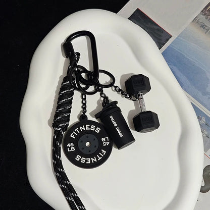 Fitness Keychain for Gym Lovers Premium