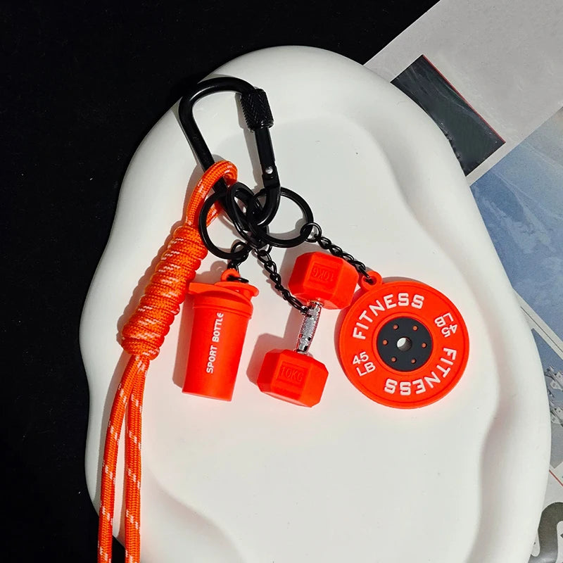 Fitness Keychain for Gym Lovers Premium