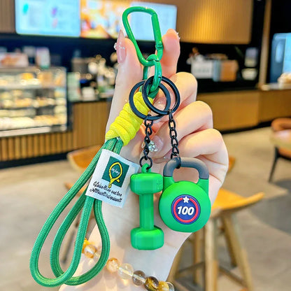 Fitness Keychain for Gym Lovers Premium