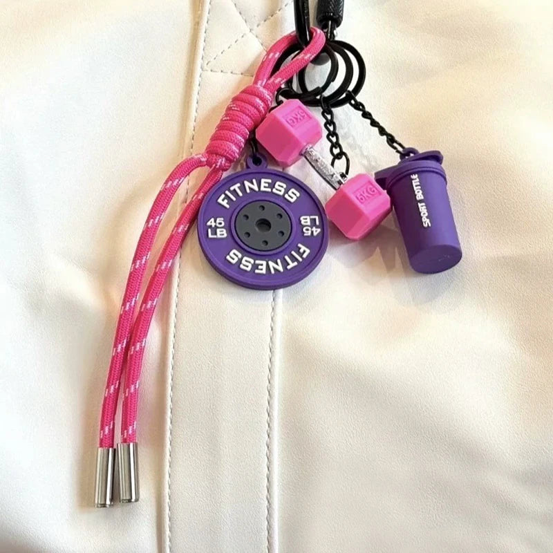 Fitness Keychain for Gym Lovers Premium