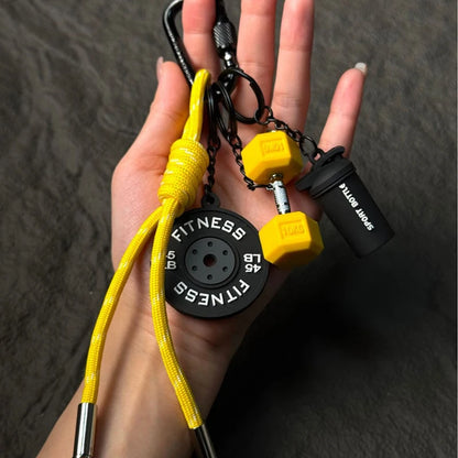 Fitness Keychain for Gym Lovers Premium