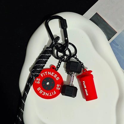 Fitness Keychain for Gym Lovers Premium